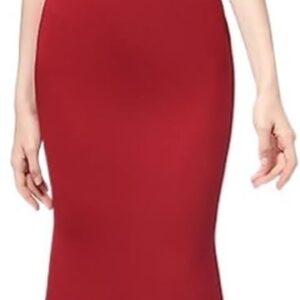 TEOYETTSF Easy Shoulder Party Evening Gown Long Slimming Sexy Dress for Parties